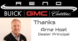 Reno Buick GMC Cadillac Arne Hoel - Sponsor